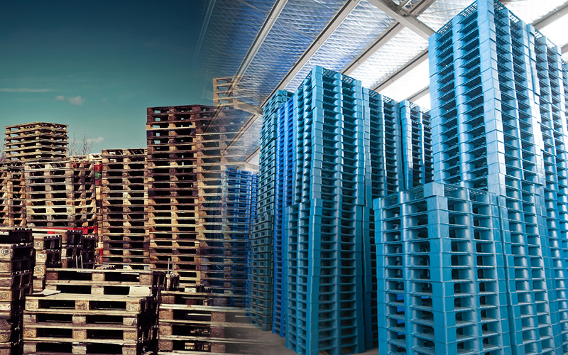 塑料托盤(pán)和木制托盤(pán)的比較 